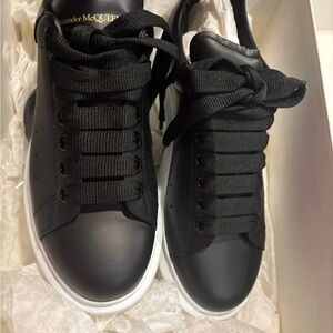 Black Alexander McQueen sneakers